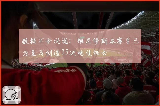 数据不会说谎：维尼修斯本赛季已为皇马创造35次绝佳机会